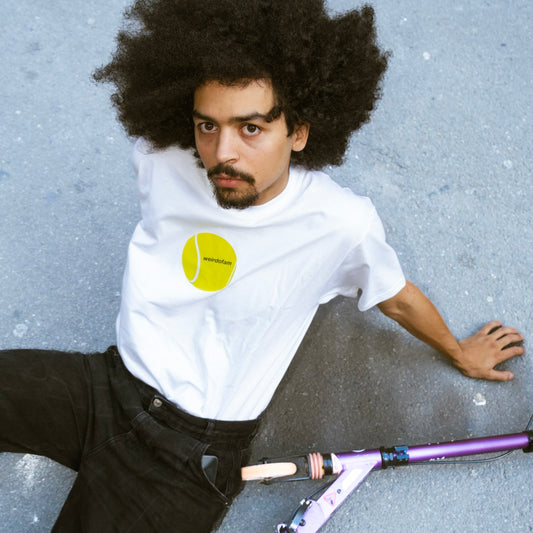 WEIRDOFAM TENNIS White Shirt