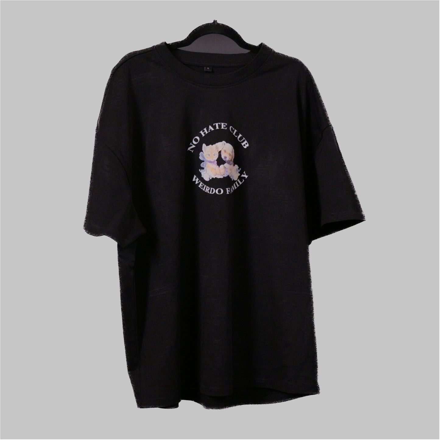 NO HATE CLUB Shirt Black