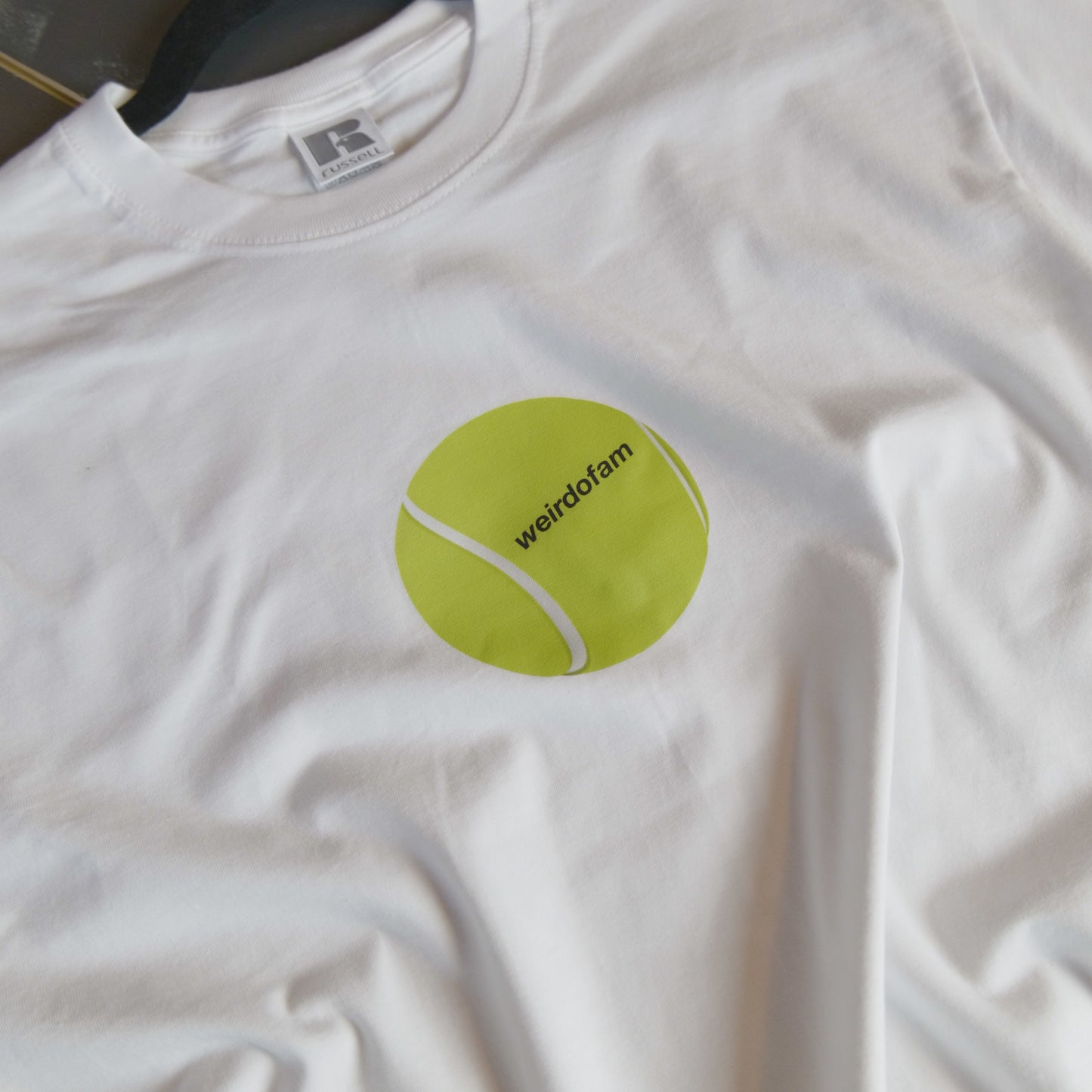 WEIRDOFAM TENNIS White Shirt